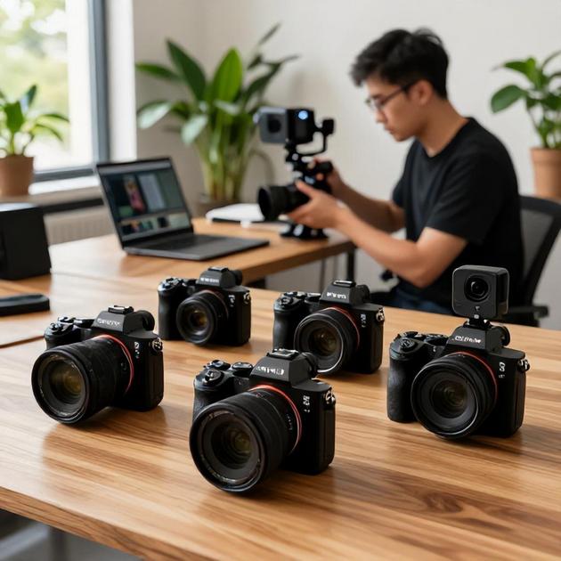 Top 5 Melhores Câmeras para Gravar Vídeos 2026: Sony, DJI, Insta360, SJCam e Mais